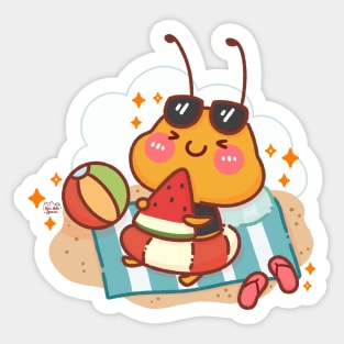 Beach Day Sticker